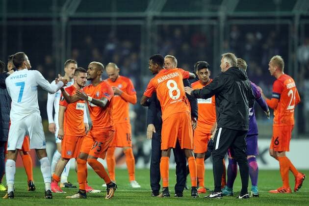 UEFA Europa League - HNK Rijeka vs Austria Wien 02.11.2017., Rijeka, Croatia - UEFA Europa League, group D, round 4, HNK Rijeka - Austria Wien.  GoranxStanzl PIXSELL