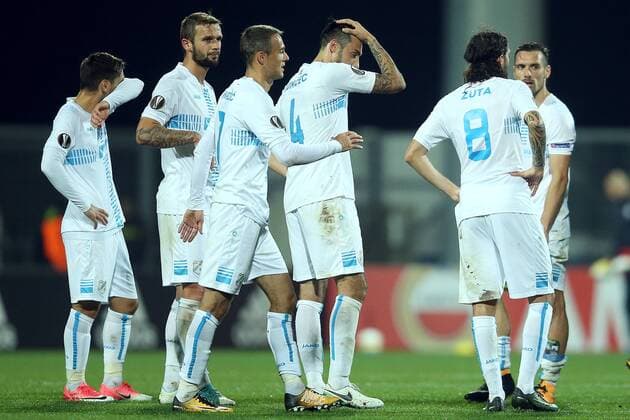 UEFA Europa League - HNK Rijeka vs Austria Wien 02.11.2017., Rijeka, Croatia - UEFA Europa League, group D, round 4, HNK Rijeka - Austria Wien.  GoranxStanzl PIXSELL