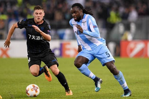 Jordan Lukaku of Lazio during the UEFA Europa League match between Lazio and Nice at Stadio Olimpico, Rome, Italy on 2 November 2017. Copyright: xGiuseppexMaffiax 17560006