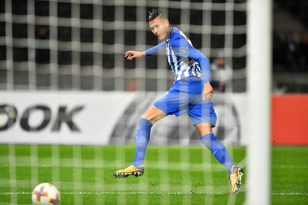 2 0 Hertha BSC Berlin Sorja Luhansk Europa League Group Stage 1 Gameday Soccer Soccer Soccer Men Men Maenner Germany Germany Berlin 2 11 2017 Olympiastadion