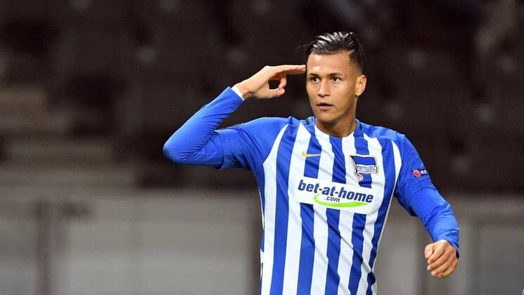 2 0 Hertha BSC Berlin Sorja Luhansk Europa League Group Stage 1 Gameday Soccer Soccer Soccer Men Men Maenner Germany Germany Berlin 2 11 2017 Olympiastadion