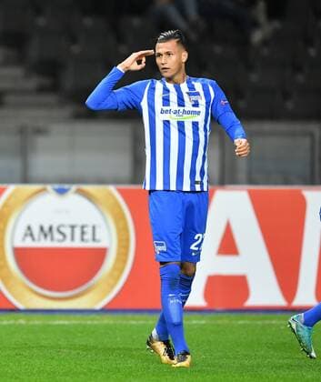 2 0 Hertha BSC Berlin Sorja Luhansk Europa League Group Stage 1 Gameday Soccer Soccer Soccer Men Men Maenner Germany Germany Berlin 2 11 2017 Olympiastadion