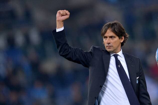Simone Inzaghi, Lazio coach. Roma 02-11-2017 Stadio Olimpico Uefa Europa League 2017 2018 Lazio - Nizza Lazio - Nice Foto Antonietta Baldassarre Insidefoto AntoxBaldassarre