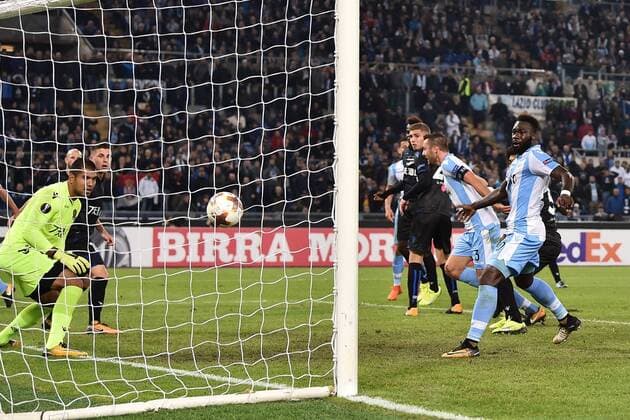 As Roma 02 11 2017 - Europa League Lazio-Nizza foto Antonello Sammarco Image nella foto: autogol Maxime Le Marchand 