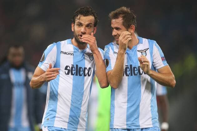 ROME, ITALY - NOVEMBER 02: Marco Parolo score the gol during the UEFA Europa League group K match between Lazio Roma and OGC Nice at Stadio Olimpico on November 2, 2017 in Rome, Italy.  Copyright: xmarcoxiacobuccix xIPAx xMarcoxIacobuccix