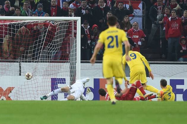 Football Europe League Group Stage 1 FC Köln BATE Borissow on 02 11 2017 RheinEnergieStadion in Cologne Goalkeeping 1 0 by Simon Zoller Cologne xRx