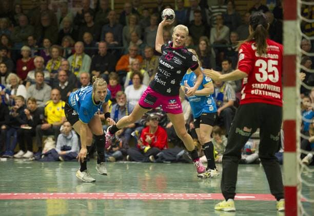 Buxtehuder SV vs TuS Metzingen Handball 1 Bundesliga 04 11 17 Shenia Minevskaja Nr 13 TuS Metzingen Buxtehuder SV vs. TuS Metzingen xtsx