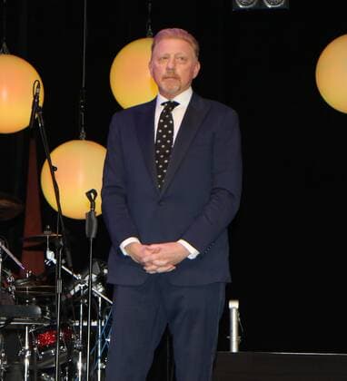 04 11 2017 Frankfurt am Main Old Opera German sports pressBall tennis legend Boris Becker was named legend of the sport in 2008 and receives the Pegasos Prize later today