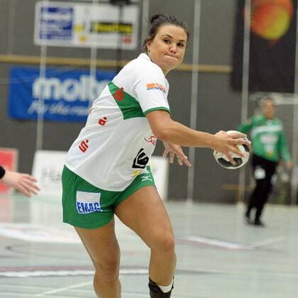 Maxime Struijs Frisch Auf Goeppingen Handball DHB Cup 3 Round Women HSG Bad Wildungen Vipers vs Frisch On Goeppingen 04 11 2017 Bad Wildungen Copyright: xEibner-Pressefoto RolandxSippelx EP_RSL