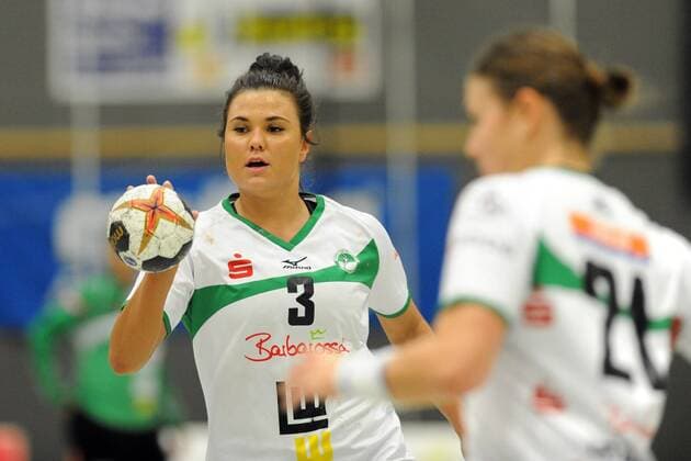Maxime Struijs Frisch Auf Goeppingen Handball DHB Cup 3 Round Women HSG Bad Wildungen Vipers vs Frisch On Goeppingen 04 11 2017 Bad Wildungen Copyright: xEibner-Pressefoto RolandxSippelx EP_RSL
