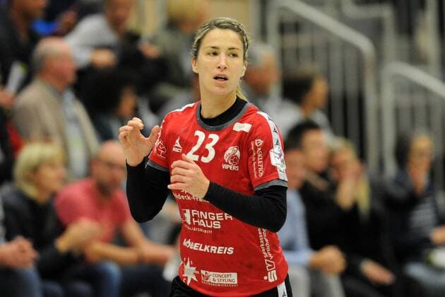 Laura Nicoleta Vasilescu HSG Bad Wildungen Vipers Handball DHB Pokal 3 Round Women HSG Bad Wildungen Vipers vs Frisch On Goeppingen 04 11 2017 Bad Wildungen Copyright: xEibner-Pressefoto RolandxSippelx EP_RSL