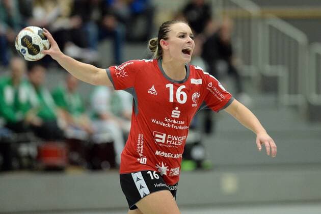 Mariel Stefanie Beugels HSG Bad Wildungen Vipers Handball DHB Pokal 3 Round Women HSG Bad Wildungen Vipers vs Frisch On Goeppingen 04 11 2017 Bad Wildungen Copyright: xEibner-Pressefoto RolandxSippelx EP_RSL