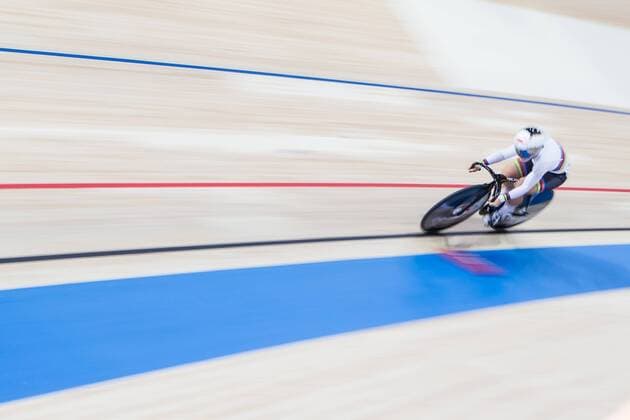 November 4, 2017 - Pruszkow, Poland - Kristina Vogel (GER) Women s sprint .during Track cycling Rad Radsport Bahnrad Bahn World Cup Pruszkow 2017, in Pruszkow, on November 4, 2017. Track World Cup Pruszkow 2017  - ZUMAn230 20171104_zaa_n230_1066 Copyright: xFotoxOlimpikx