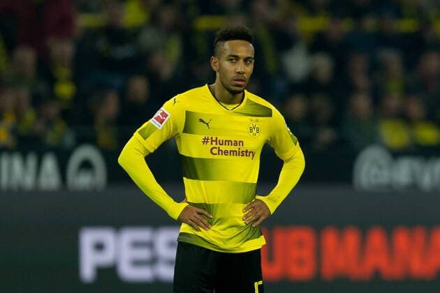 Dortmund Germany 04 11 2017 1 Bundesliga 11 Matchday Borussia Dortmund FC Bayern Muenchen Auba Pierre Emerick Aubameyang BVB disappointed disappointment DeFodi053