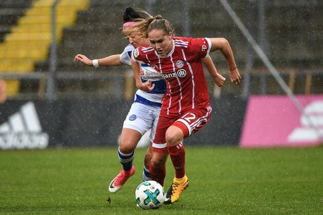 v li Sofia Nati Duisburg 10 Sydney Lohmann FC Bayern Munich FCB 12 in duel Duel tackle Dynamics Action Action Football Allianz Women Bundesliga FC Bayern Munich MSV Duisburg xslx