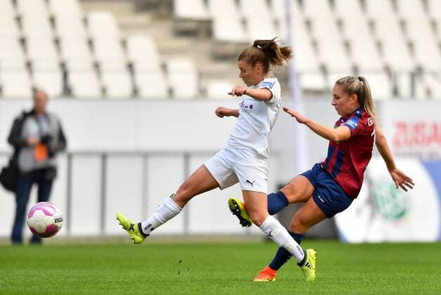 Gina Maria Chmielinski Potsdam 18 Goal Scorer Soccer Allianz Women Bundesliga SGS Essen 1 FFC Turbine Potsdam xmkx