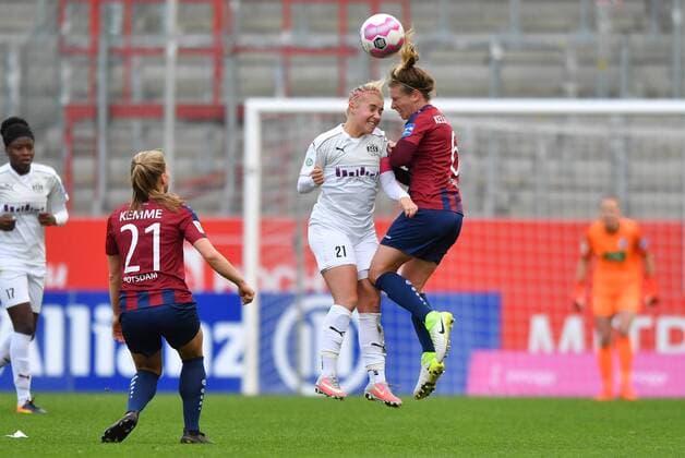 Head Coach Elise Kellond Knight Potsdam 6 Ina Lehmann SGS 21 Soccer Allianz Women Bundesliga SGS Essen 1 FFC Turbine Potsdam xmkx