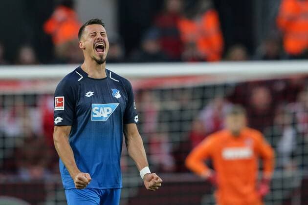 Sandro Wagner Hoffenheim scores the 0 2 goal and cheers 1 FC Koeln TSG 1899 Hoffenheim Koeln Copyright: xBenjaminxHorn xEibner-Pressefotox EP_bhorn