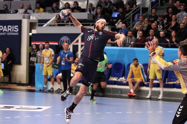 Mikkel Hansen Paris HANDBALL Paris Saint Germain Handball vs PGE Vive Kielce Velux EHF Champions League 6eme journee 05 11 2017 KevinDomas Panoramic 