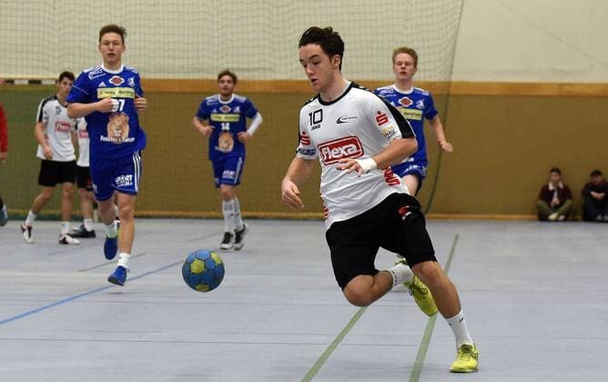 05 11 2017 xpsx Handball A Youth 1 Bundesliga HSG Hanau TVG Junior Academy v Laurin Lehr Hanau Hanau Hessen Germany