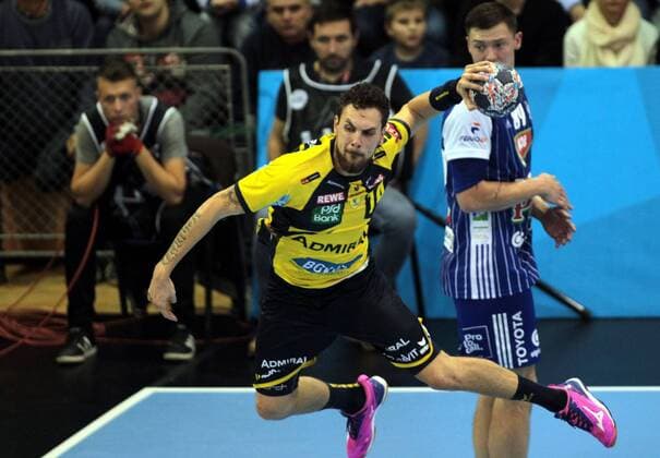 05.11.2017 Szeged(Hungary) Mol Pick Szeged-Rhein Neckar Löwen EHF Champions League men s handball Bogdan Radivojevic(c) Rhein Neckar Löwen : 