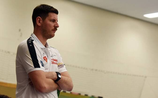 05 11 2017 xpsx Handball A Youth 1 Bundesliga HSG Hanau TVG Junior Academy v l Coach Hannes Geist Hanau Hanau Hessen Germany