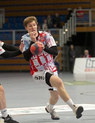 Handball Handball 3 Liga Nord 2017 2018 Handball Sportverein Hamburg vs Oranienburger HC Dominik Axmann Hamburg Sportshall Hamburg Hamburg