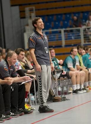 Handball Handball 3 Liga Nord 2017 2018 Handball Sportverein Hamburg vs Oranienburger HC Coach Torsten Jansen Hamburg Sporthalle Hamburg Hamburg