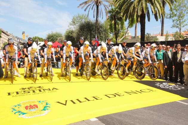 Nice Cycling 2 07 2013 Tour de France 4th stage Team Argos Shimano tour de france team tour