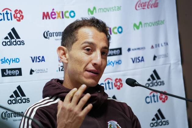 Mexico s Andres Guardado pictured during a training session of Mexican national soccer team El Tri, Thursday 09 November 2017, in Brussels. The team will be playing a friendly game against Belgium on 10th November. BRUNOxFAHY  x05197281x