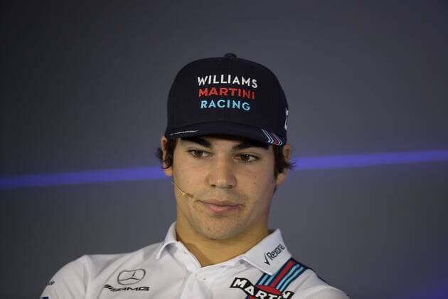 November 9, 2017 - Sao Paulo, Sao Paulo, Brazil - LANCE STROLL, during the FIA press conference PK Pressekonferenz for the Formula One Grand Prix of Brazil at Interlagos circuit, in Sao Paulo, Brazil. The grand prix will be celebrated next Sunday, November 12. Formula One Grand Prix of Brazil 2017 press conference - ZUMAl146 20171109_zaf_l146_002 Copyright: xPauloxLopesx