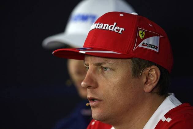 09.11.2017 - press conference PK Pressekonferenz Kimi Raikkonen (FIN) Scuderia Ferrari SF70H Brazilian Grand Prix, Sao Paulo, Interlagos 9 - 12 November 2017 09.11.2017 - Press conference, Kimi Raikkonen (FIN) Scuderia Ferrari SF70H 