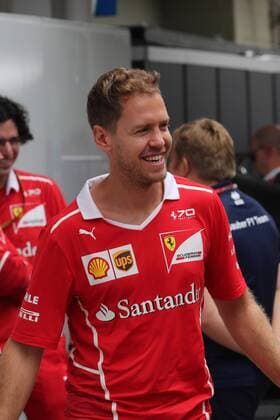 09.11.2017 - Sebastian Vettel (GER) Scuderia Ferrari SF70H Brazilian Grand Prix, Sao Paulo, Interlagos 9 - 12 November 2017 09.11.2017 - Sebastian Vettel (GER) Scuderia Ferrari SF70H 