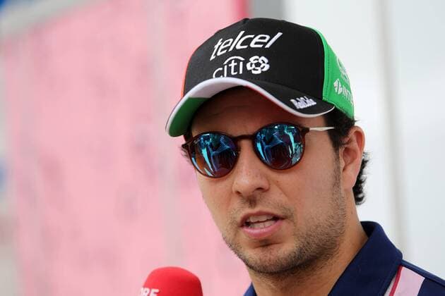 09.11.2017 - Sergio Perez (MEX) Sahara Force India F1 VJM010 Brazilian Grand Prix, Sao Paulo, Interlagos 9 - 12 November 2017 09.11.2017 - Sergio Perez (MEX) Sahara Force India F1 VJM010 