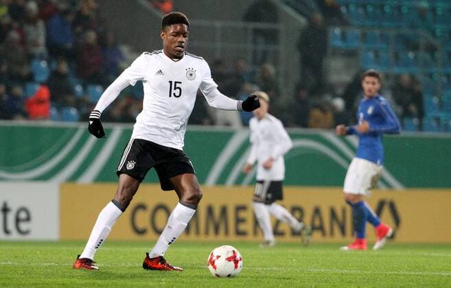 GER Internationals U20 Germany Italy 09 11 17 Chemnitz community4you Arena Stadium at Gellertstrasse GER Season 2017 2018 U20 Germany vs Italy at picture Tsiy William Ndenge Germany