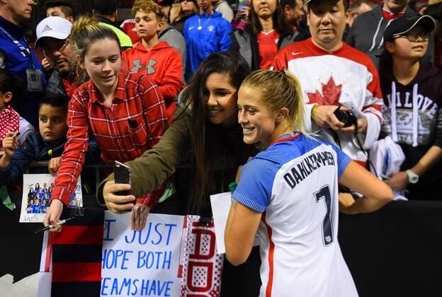 November 10, 2017 - Vancouver, Canada - Vancouver, Canada - Thursday November 09, 2017: Abby Dahlkemper during an International Friendly Länderspiel match between the Women s National teams of the United States (USA) and Canada (CAN) at BC Place. Abby Dahlkemper - ZUMAt139 20171110_zaa_t139_002 Copyright: xBradxSmithx