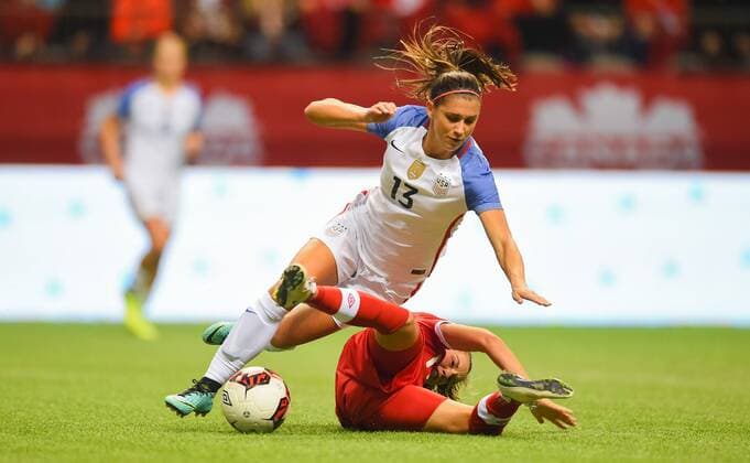 November 9, 2017 - Vancouver, Canada - Vancouver, Canada - Thursday November 09, 2017: Alex Morgan during an International Friendly Länderspiel match between the Women s National teams of the United States (USA) and Canada (CAN) at BC Place. Alex Morgan - ZUMAt139 20171109_zaa_t139_055 Copyright: xBradxSmithx