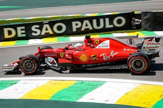 Motorsports: FIA Formula One World Championship WM Weltmeisterschaft 2017, Grand Prix of Brazil, 5 Sebastian Vettel (GER, Scuderia Ferrari), Sao Paulo Brazil