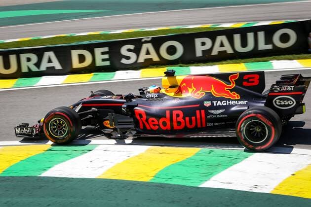 Motorsports: FIA Formula One World Championship WM Weltmeisterschaft 2017, Grand Prix of Brazil, 3 Daniel Ricciardo (AUS, Red Bull Racing), Sao Paulo Brazil