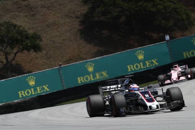 Motorsports: FIA Formula One World Championship WM Weltmeisterschaft 2017, Grand Prix of Brazil, 8 Romain Grosjean (FRA, Haas F1 Team), Sao Paulo Brazil