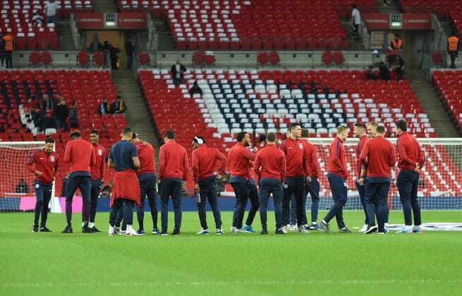 Football men season 2017 2018 friendly match in London England Germany the English team before the game 10 11 2017 Copyright: xMichaelxHundtx xMatthiasxKochx