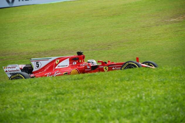 Sebastian Vettel GER 5 Scuderia Ferrari Grand Prix of Brazil 2017 2nd free practice of Motorsport Formula 1 10 11 2017 Interlagos Copyright: xEIBNER JERRYxANDREx EP_JAE