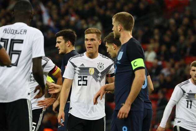 Marcel Halstenberg Germany Germany 10 11 2017 England vs Germany Friendly Match Wembley Stadium