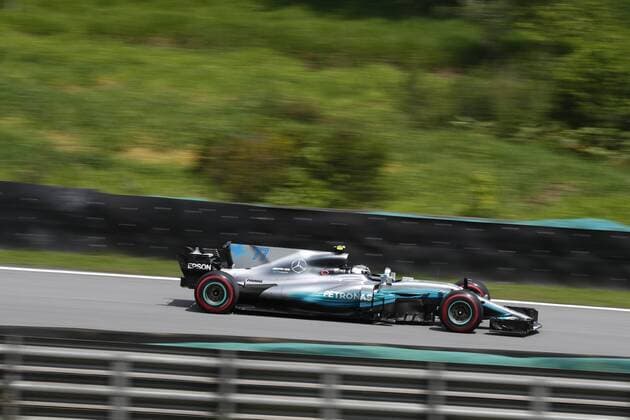 Motorsports: FIA Formula One World Championship WM Weltmeisterschaft 2017, Grand Prix of Brazil, 77 Valtteri Bottas (FIN, Mercedes AMG Petronas F1 Team), Sao Paulo Brazil