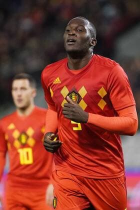 Fußball, Belgien - Mexiko Belgium s Romelu Lukaku pictured during a friendly soccer game between Belgian national team Nationalteam Red Devils and Mexico, Friday 10 November 2017, in Brugge. BRUNOxFAHY  x05198030x