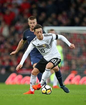 10 11 2017 International Team England England at Wembley National Stadium London v Eric Dier England vs Mesut Özil Germany