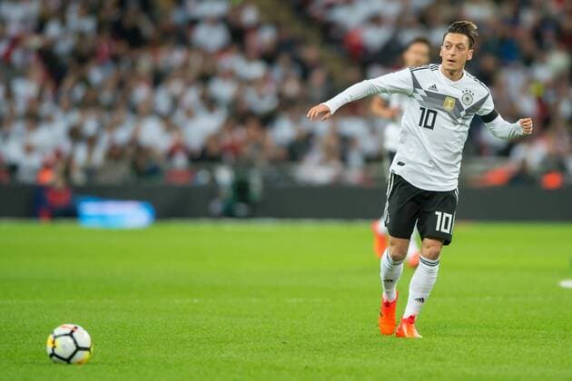 Mesut Özil of Germany during the International Friendly Länderspiel match between England and Germany at Wembley Stadium, London, England on 10 November 2017. Copyright: xSalvioxCalabresex 17640017