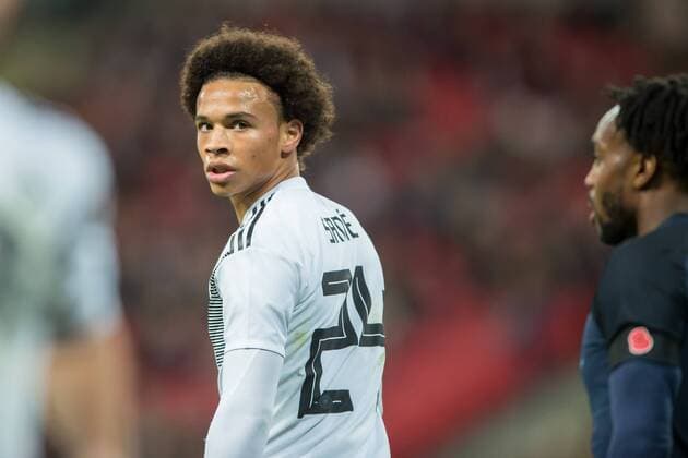 Leroy Sane of Germany during the International Friendly Länderspiel match between England and Germany at Wembley Stadium, London, England on 10 November 2017. Copyright: xSalvioxCalabresex 17640021