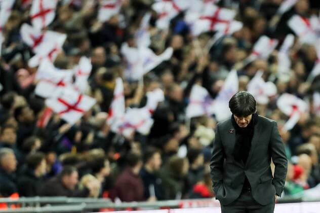 London England 10 11 2017 Laenders England England coach Joachim Loew GER looks DeFodi048