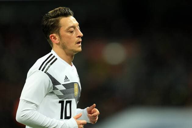 10th November 2017, Wembley Stadium, London, England; International football friendly, England versus Germany; Mesut Ozil of Germany  ActionPlus11949262